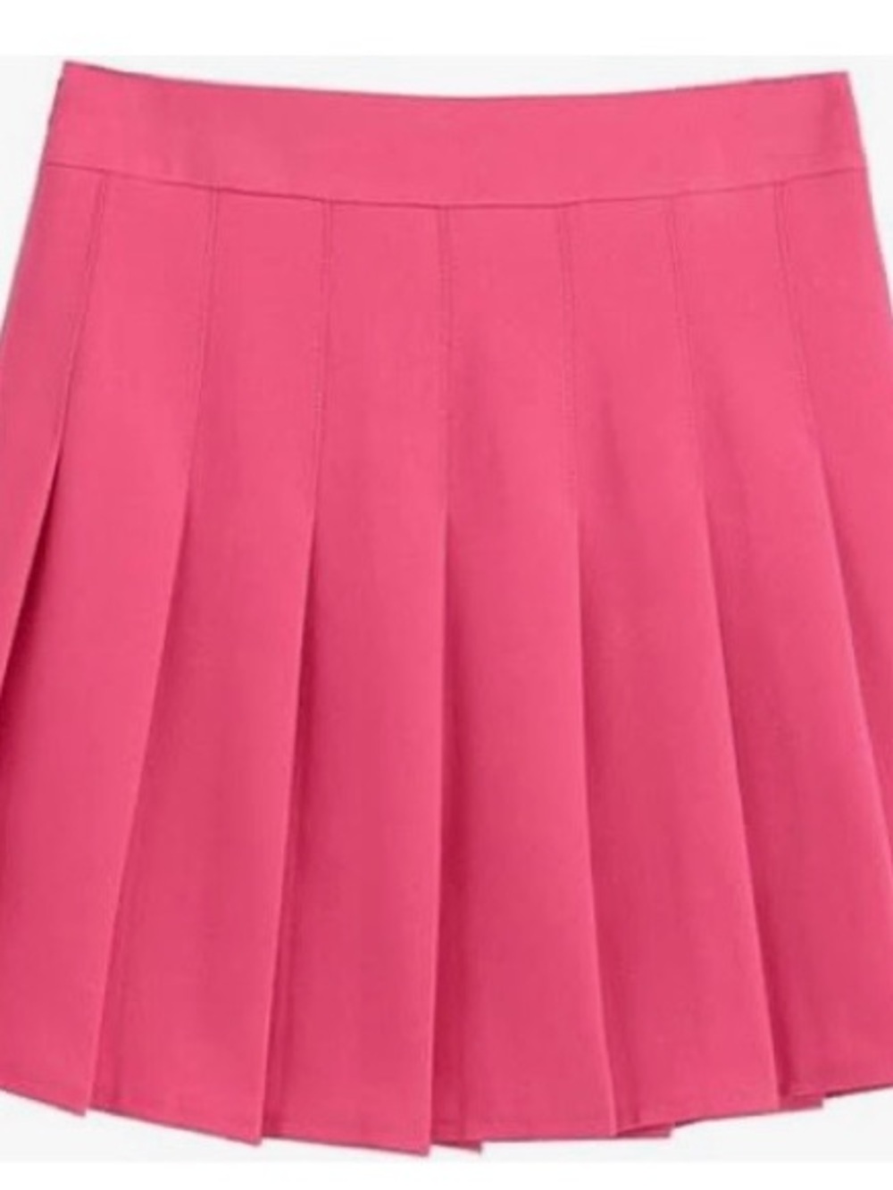 Pleated Pink Women's Skorts